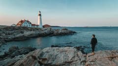 Maine on the New England Fall Foliage route