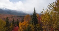 White Mountains near New Hampshire