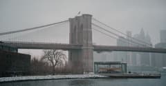 DUMBO waterfront near Brooklyn