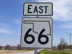 Route 66 Historical Village near Tulsa