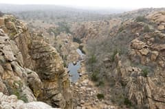 Wichita Mountains on the Oklahoma Route 66 route