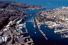Ballard Locks near Seattle