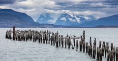 Waterfront walk near Puerto Natales
