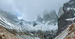Base Torres hike near Torres del Paine