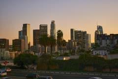 Los Angeles on the Pacific Coast Highway route