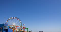 Santa Monica Pier near Los Angeles