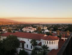 Santa Barbara on the Pacific Coast Highway route