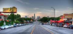 South Congress Avenue near Austin