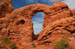 Windows Section near Arches