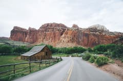 Scenic Drive near Capitol Reef
