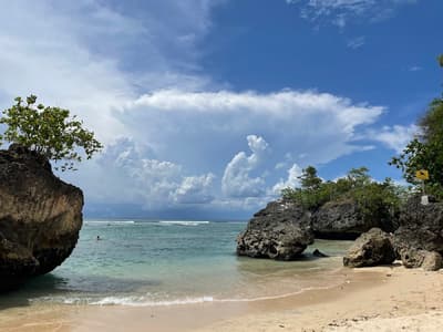 Padang Padang Beach in Uluwatu