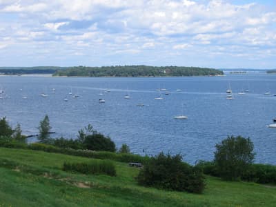 Eastern Promenade in Portland, Maine