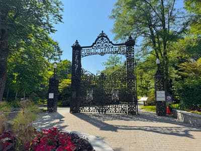 Halifax Public Gardens in Halifax