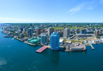Halifax Waterfront Boardwalk in Halifax