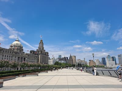 The Bund in Shanghai