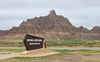 Ben Reifel Visitor Center in Badlands National Park