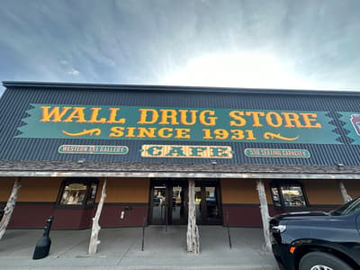 Wall Drug in Badlands National Park