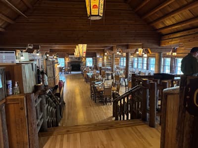 Russell's Fireside Dining Room in Glacier National Park