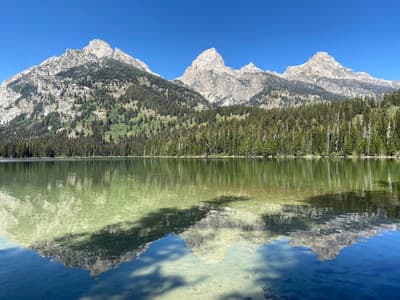 Taggart Lake Trail in Grand Teton National Park