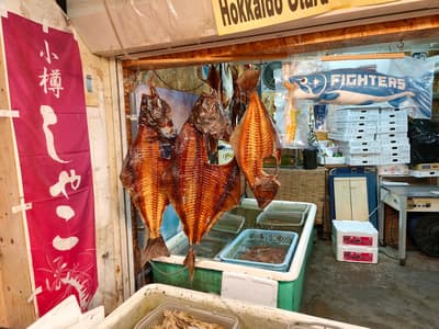 Sankaku Market in Otaru