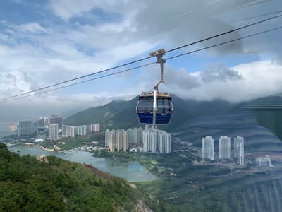 Ngong Ping 360 in Lantau Island