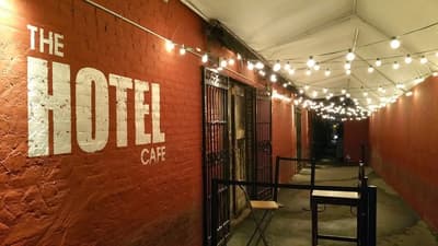The Hotel Cafe in Hollywood