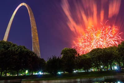 Gateway Arch National Park in Downtown St. Louis & the Arch