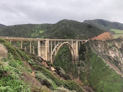 Bixby Creek Bridge in Big Sur