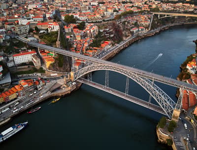 Dom Luís I Bridge in Porto