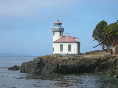 Lime Kiln Point State Park in San Juan Island