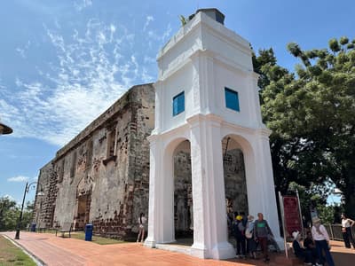 St. Paul's Hill and A Famosa in Malacca