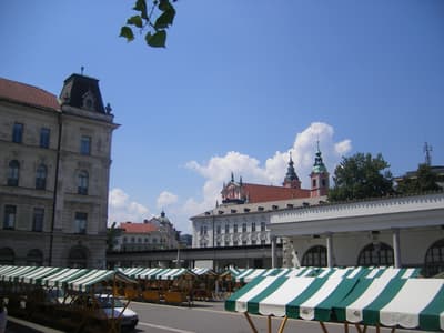 Central Market in Ljubljana