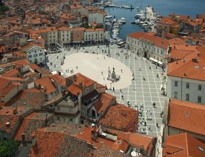 Tartini Square in Piran