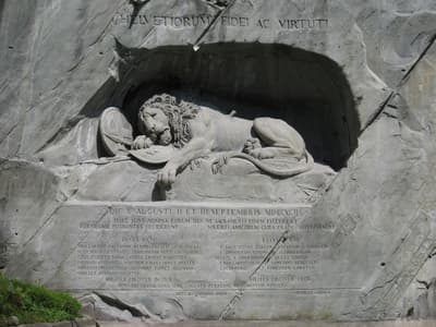 Lion Monument in Lucerne