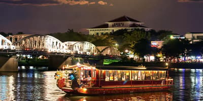Perfume River Dragon Boat in Hue
