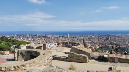 Bunkers del Carmel in Barcelona