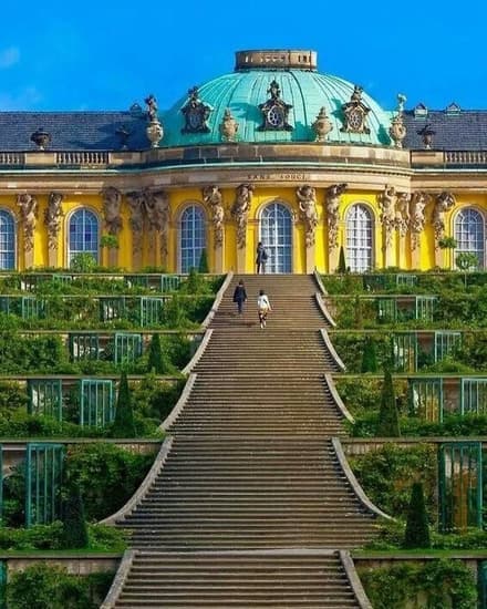 Sanssouci Palace in Potsdam
