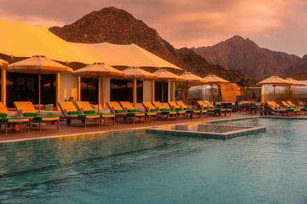 Sedr Trailers Resort cafe in Hatta