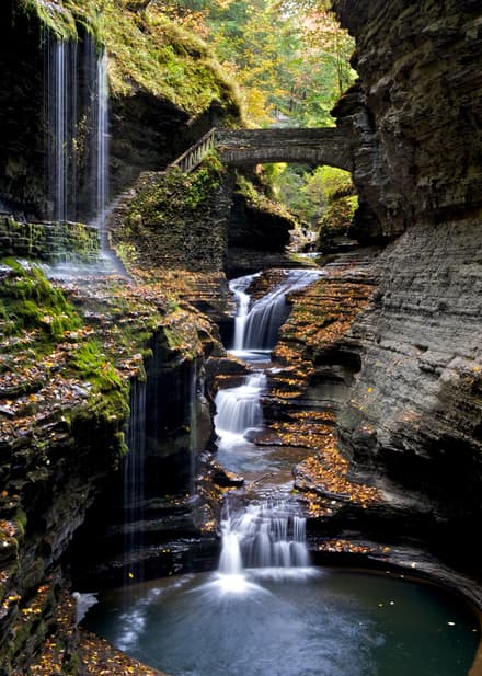Watkins Glen State Park in Seneca Lake