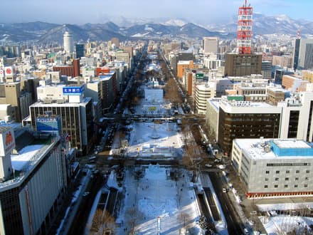 Odori Park in Sapporo