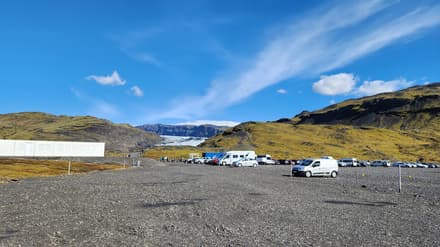 Sólheimajökull glacier walk in Vík