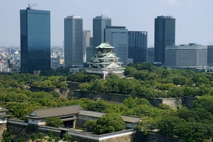 Osaka Castle in Osaka
