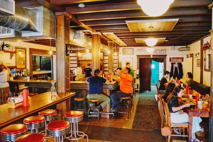 Pharmacy Burger Parlor & Beer Garden in East Nashville