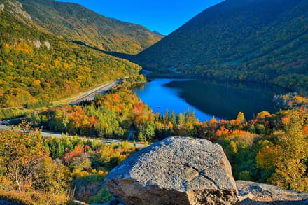 Artist's Bluff in New Hampshire