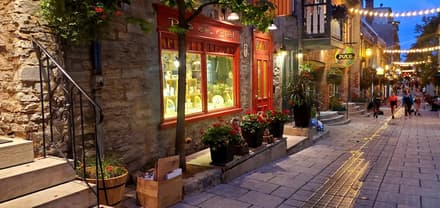 Quartier Petit Champlain in Québec City