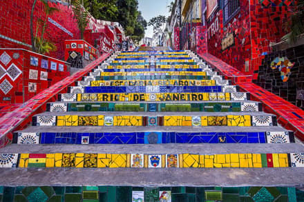 Selarón Steps in Rio de Janeiro