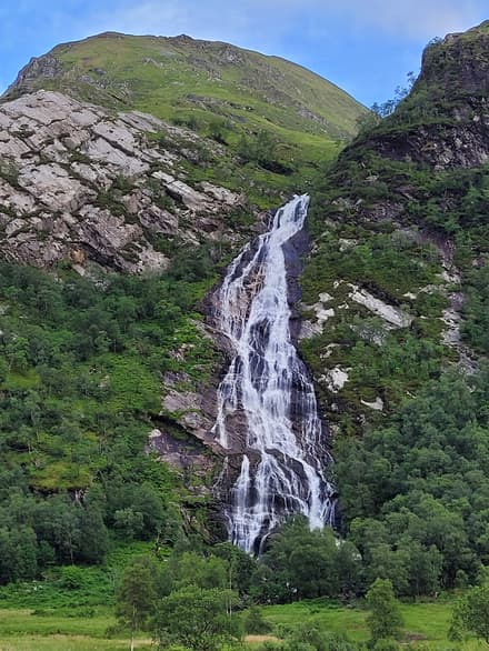 Steall Falls in Fort William