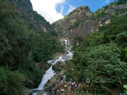 Ravana Falls in Ella