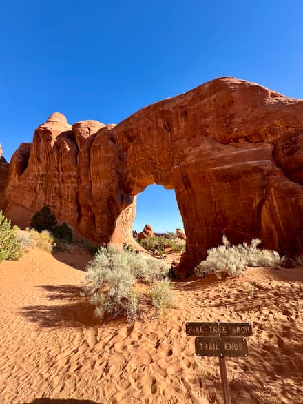 Devils Garden Trail in Arches