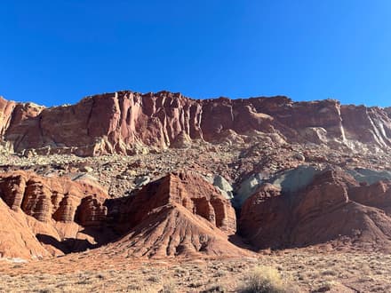 Fremont Petroglyphs in Capitol Reef